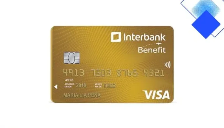 Tarjeta Visa Cashback Oro de Interbank con 5% de devolución en supermercados, farmacias y restaurantes