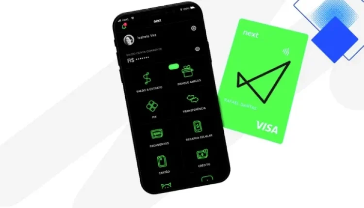 Cartão Next com cashback real, conta digital completa e controle na palma da mão