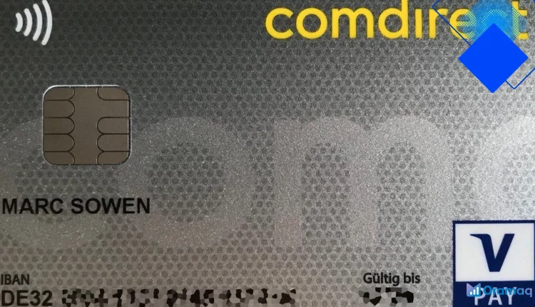 comdirect Visa Kreditkarte, gebührenfrei und kontaktlos mit flexiblem 3-Raten-Service