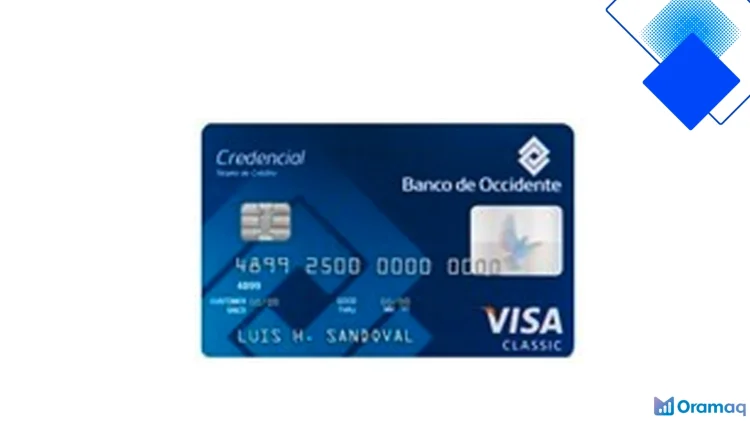 Tarjeta Credencial Visa Clásica del Banco de Occidente, aliada en viajes, cuotas y pagos contactless
