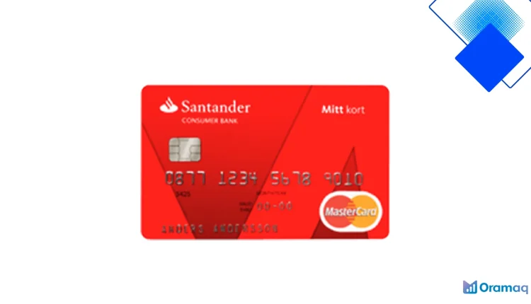 Santander Red kreditkort med 45 dages rentefri kredit, gebyrfri hævninger i udlandet og MobilePay