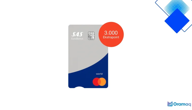 SAS EuroBonus World Mastercard anmeldelse, 3.000 Ekstrapoint og halveret pris første år