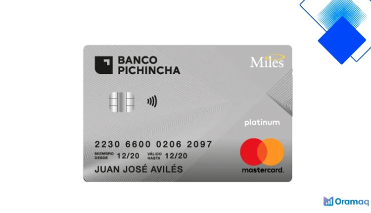 Tarjeta Mastercard Platinum Pichincha Miles gana millas, seguro de viaje y ofertas en Ecuador