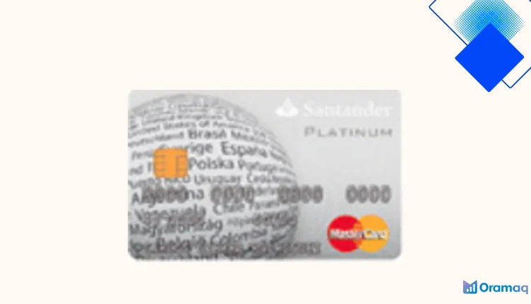 Tarjeta Santander Platinum con seguro de viaje, cuota 99,99€ y pago aplazado