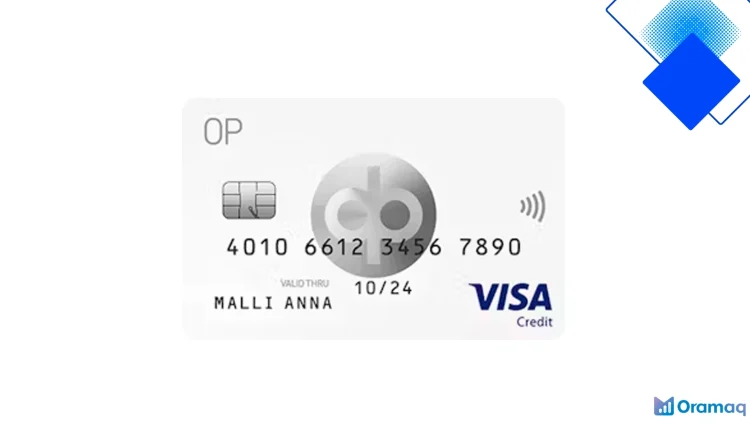 OP-Visa luottokortti OP-bonuksilla, K-Plussapisteillä, 35 päivän korottomalla maksuajalla ja 180 päivän tuoteturvalla