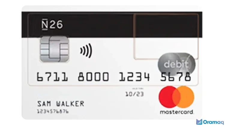 N26 Mastercard vuosimaksuton prepaid-kortti ja helppo hallinta sovelluksella