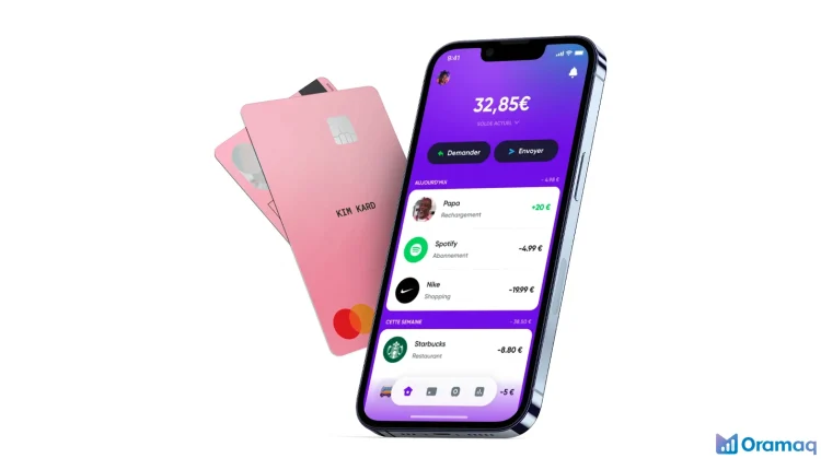 Carte Kard pour ados, la carte bancaire qui rend l'argent de poche simple et rassure les parents