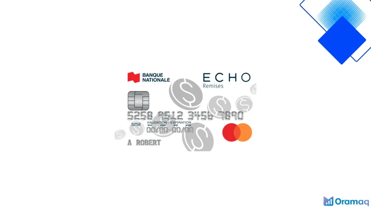 Carte ECHO Banque Nationale du Canada, jusqu'à 1,5 % de remises en argent, protections et paiements sans contact sécurisés