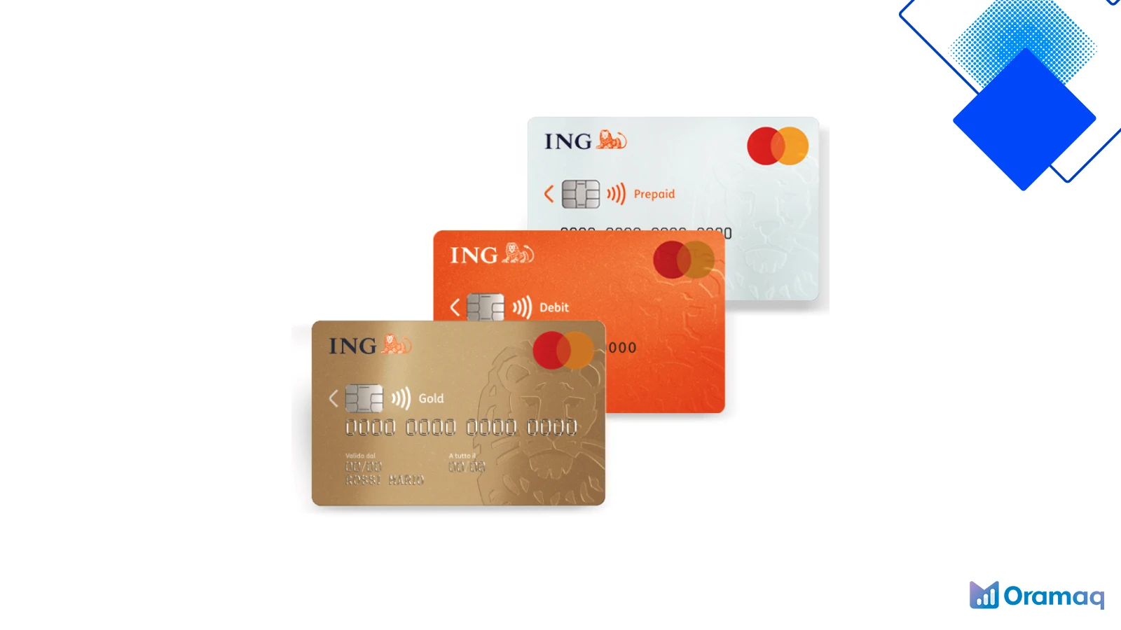 Carta di Credito Mastercard Gold ING e Conto Corrente Arancio, canone zero, prelievi gratuiti e Pagoflex