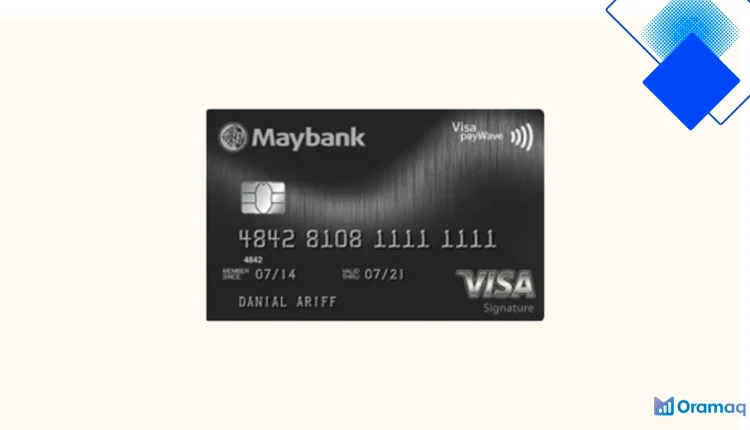 Kad Kredit Maybank Visa Signature 1 TreatsPoint Setiap RM1 Tanpa Yuran Tahunan Tahun Pertama