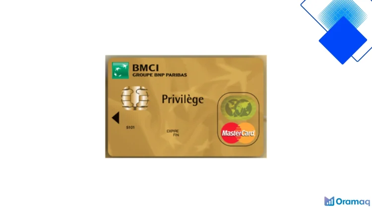 بطاقة Mastercard Gold Privilège BMCI حماية المشتريات عبر الإنترنت واستبدال فوري في المغرب وخارجها