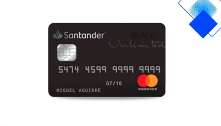 Tarjeta Santander Black Unlimited con recompensas premium y máxima seguridad en México