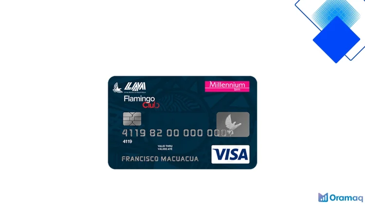 Cartão Flamingo Classic do Millennium BIM com milhas, vantagens exclusivas e aceitação global em Moçambique
