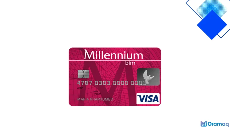 Cartão de Crédito Classic Millennium bim em Moçambique, seguro, prático e com aceitação VISA
