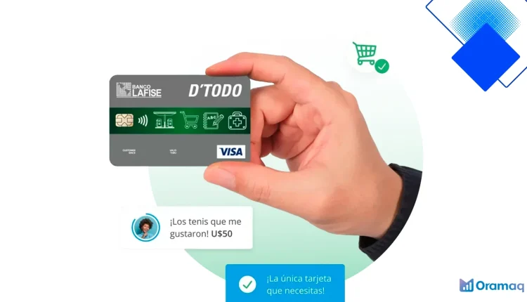 Tarjeta D'TODO Visa de LAFISE en Nicaragua 5% de cashback en gasolina, súper y farmacias más cuotas sin intereses