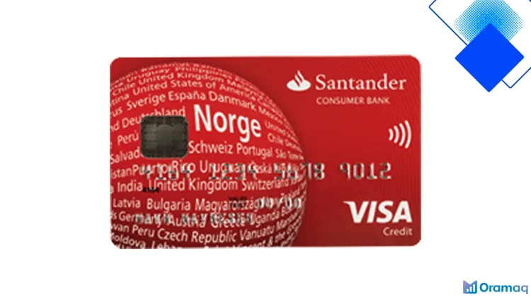 Santander Red Visa kredittkort uten årsavgift med 50 dager rentefrihet og cashback