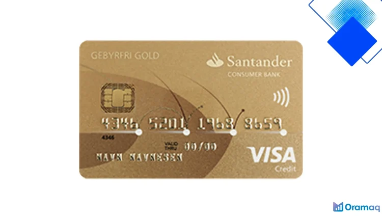 Santander Gebyrfri Visa Norges beste kredittkort for cashback, uten årsavgift og reiseforsikring