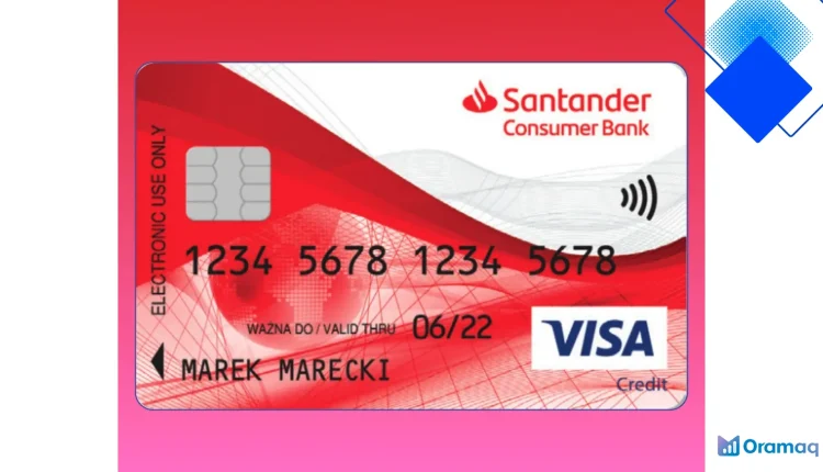 Karta kredytowa Visa Comfort Santander do 54 dni bez odsetek, płatności zbliżeniowe i ochrona 3D Secure, RRSO 29,32%