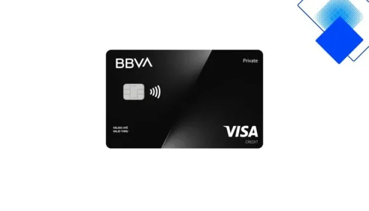 Cartão BBVA Private com cashback, seguros incluídos e limite até 30.000€