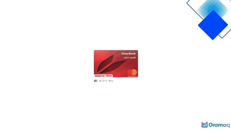 Unex Card 2.0, кредитна картка Юнекс Банку з кешбеком до 1%, пільговим періодом до 62 днів і лімітом до 100 000 грн