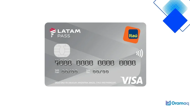 Tarjeta Visa Itaú Latam Pass Regional en Uruguay, acumulás 3500 millas de bienvenida, 1 milla por cada US$2 y primer año gratis